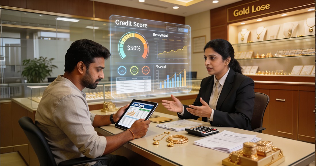 does gold loan affect cibil score