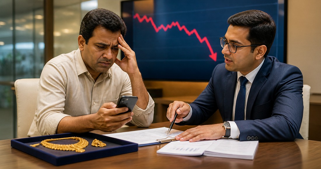 What Happens If Gold Prices Fall After Taking a Gold Loan? 